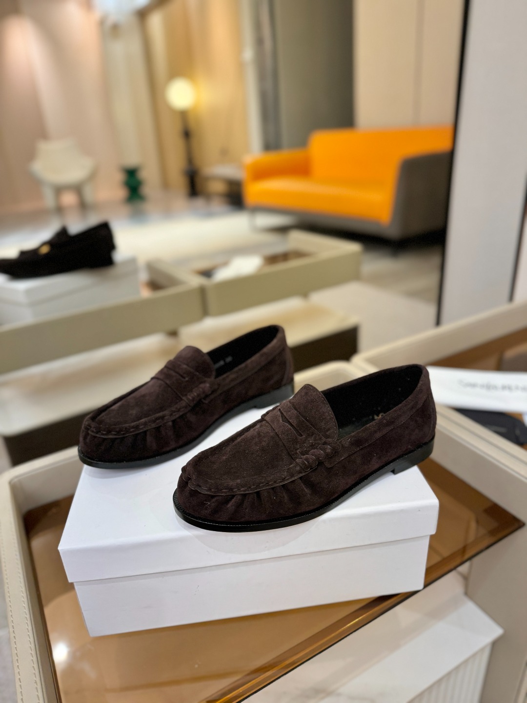 （情侣款） SAINT LAURENT圣罗兰新款褶皱乐福鞋系列🤝🤝YSL女孩的松弛感真的被狠狠拿捏 简直