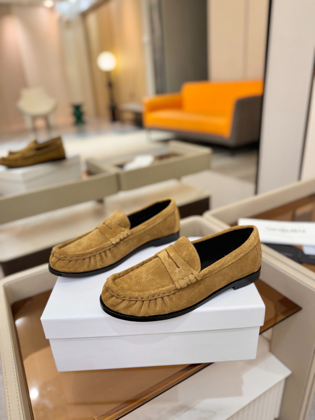 （情侣款） SAINT LAURENT圣罗兰新款褶皱乐福鞋系列🤝🤝YSL女孩的松弛感真的被狠狠拿捏 简直