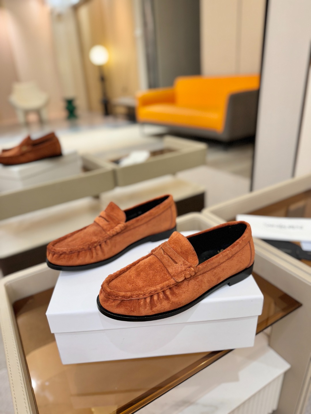 （情侣款） SAINT LAURENT圣罗兰新款褶皱乐福鞋系列🤝🤝YSL女孩的松弛感真的被狠狠拿捏 简直