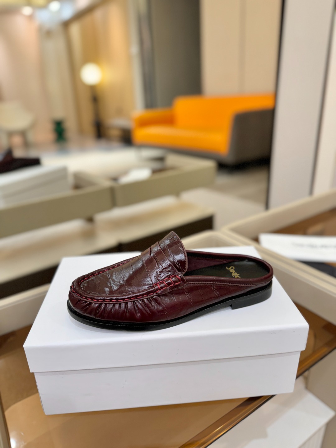 （情侣款） SAINT LAURENT圣罗兰新款褶皱乐福鞋系列🤝🤝YSL女孩的松弛感真的被狠狠拿捏 简直