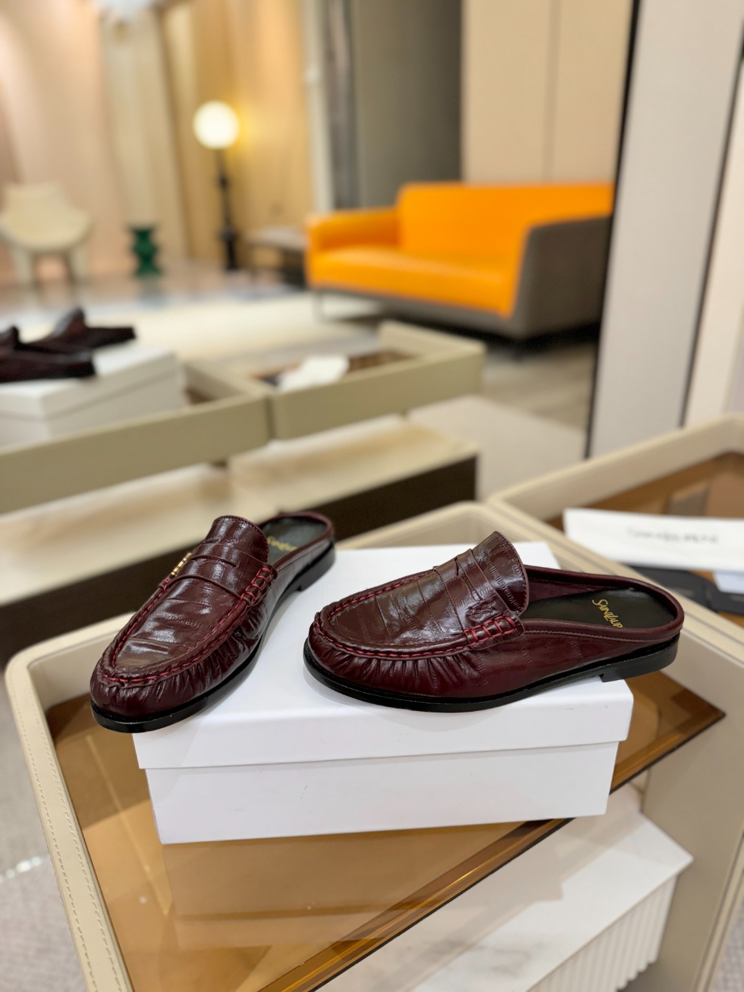 （情侣款） SAINT LAURENT圣罗兰新款褶皱乐福鞋系列🤝🤝YSL女孩的松弛感真的被狠狠拿捏 简直