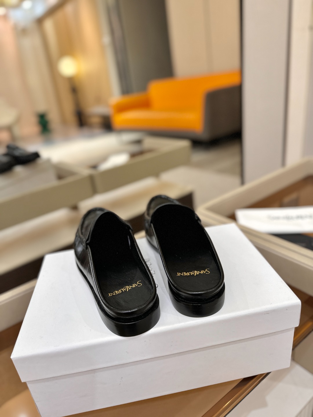 （情侣款） SAINT LAURENT圣罗兰新款褶皱乐福鞋系列🤝🤝YSL女孩的松弛感真的被狠狠拿捏 简直