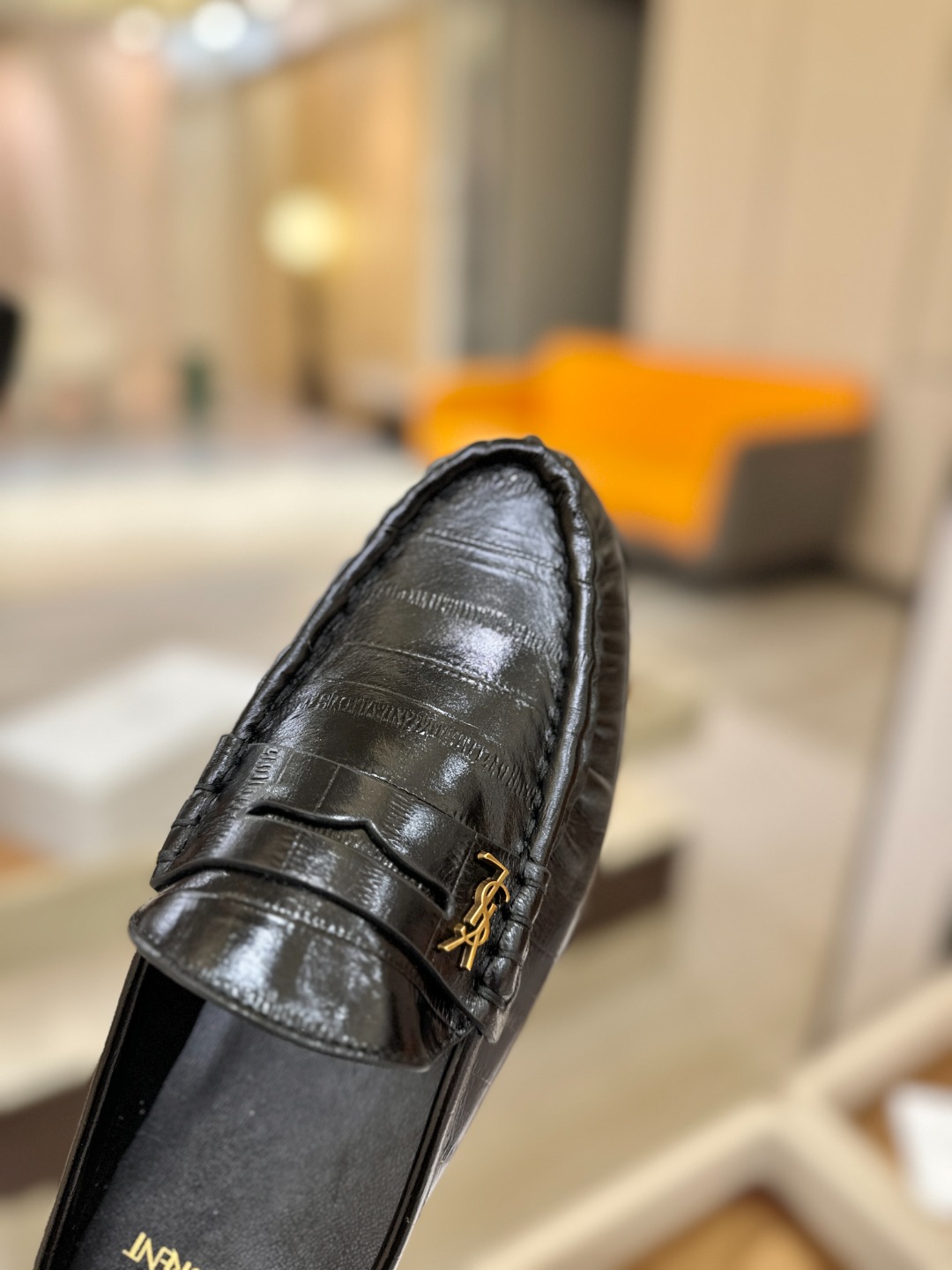 （情侣款） SAINT LAURENT圣罗兰新款褶皱乐福鞋系列🤝🤝YSL女孩的松弛感真的被狠狠拿捏 简直