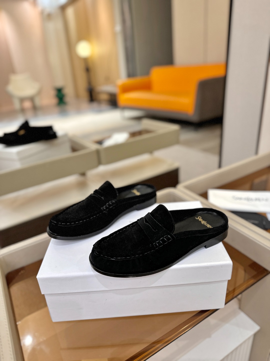 （情侣款） SAINT LAURENT圣罗兰新款褶皱乐福鞋系列🤝🤝YSL女孩的松弛感真的被狠狠拿捏 简直