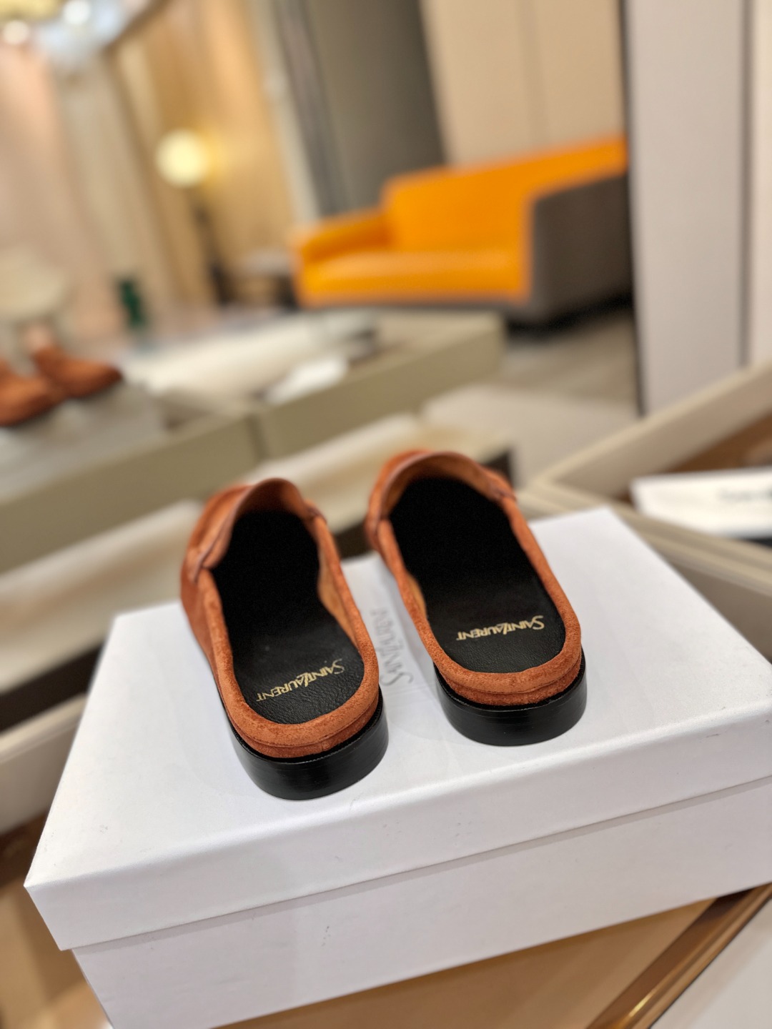 （情侣款） SAINT LAURENT圣罗兰新款褶皱乐福鞋系列🤝🤝YSL女孩的松弛感真的被狠狠拿捏 简直