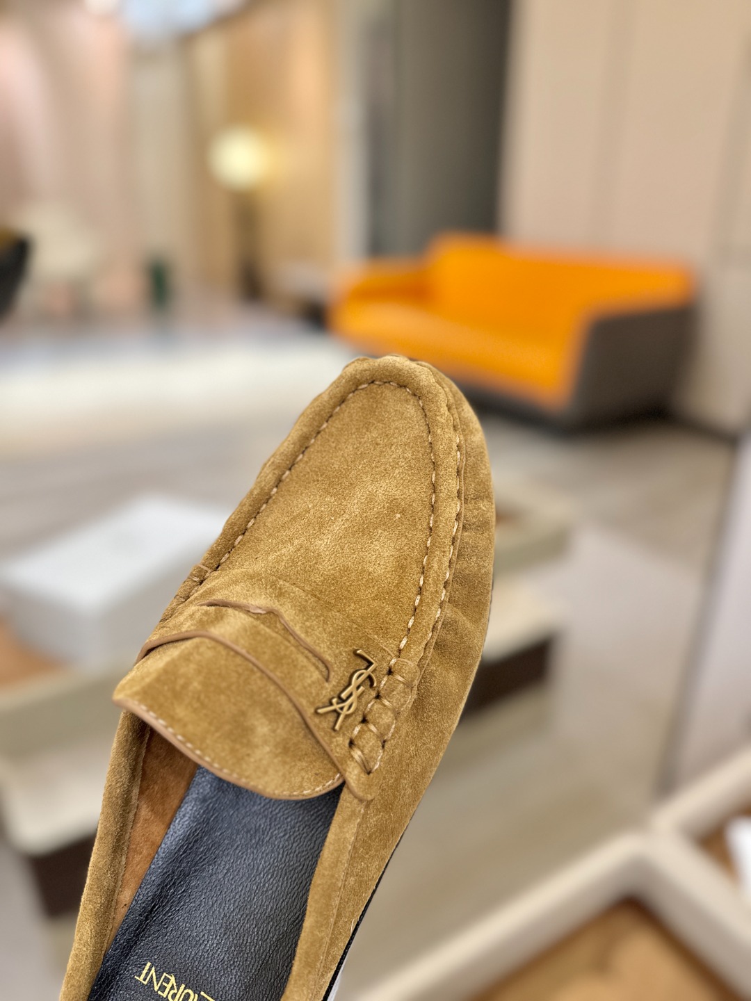 （情侣款） SAINT LAURENT圣罗兰新款褶皱乐福鞋系列🤝🤝YSL女孩的松弛感真的被狠狠拿捏 简直