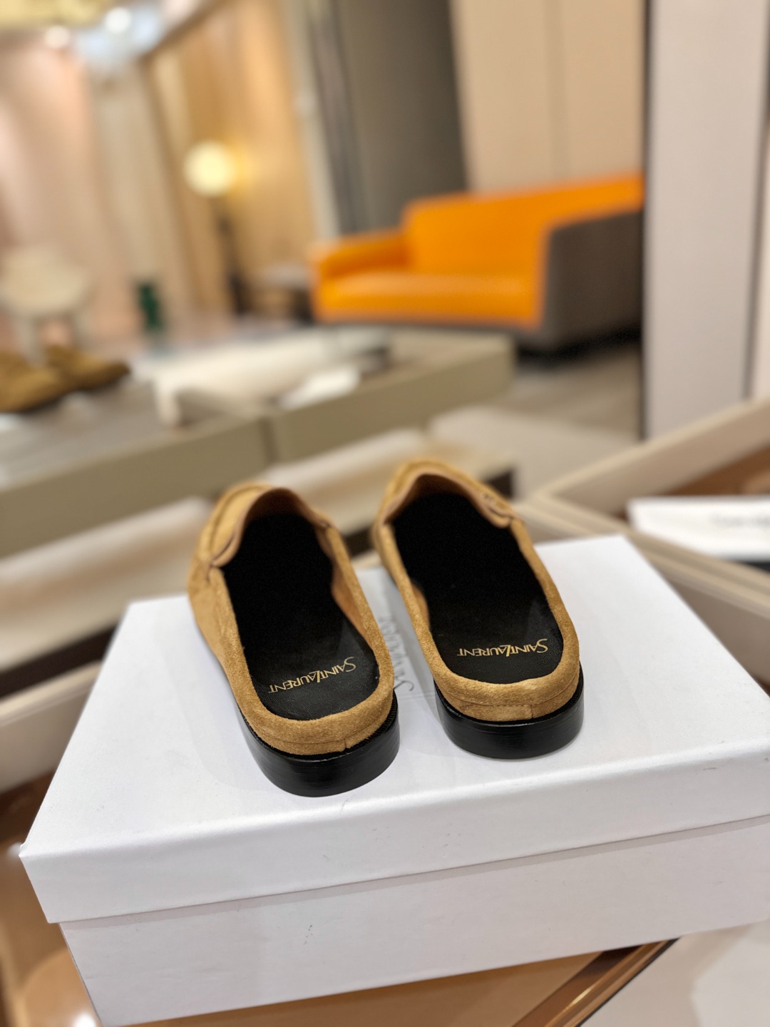 （情侣款） SAINT LAURENT圣罗兰新款褶皱乐福鞋系列🤝🤝YSL女孩的松弛感真的被狠狠拿捏 简直