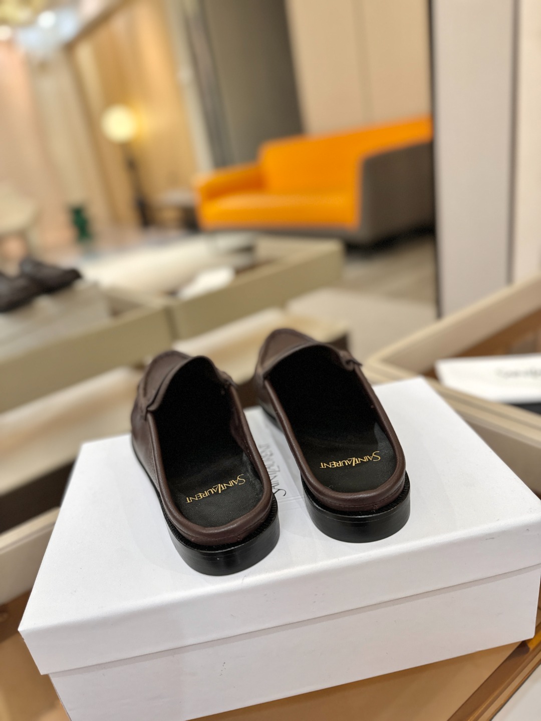 （情侣款） SAINT LAURENT圣罗兰新款褶皱乐福鞋系列🤝🤝YSL女孩的松弛感真的被狠狠拿捏 简直