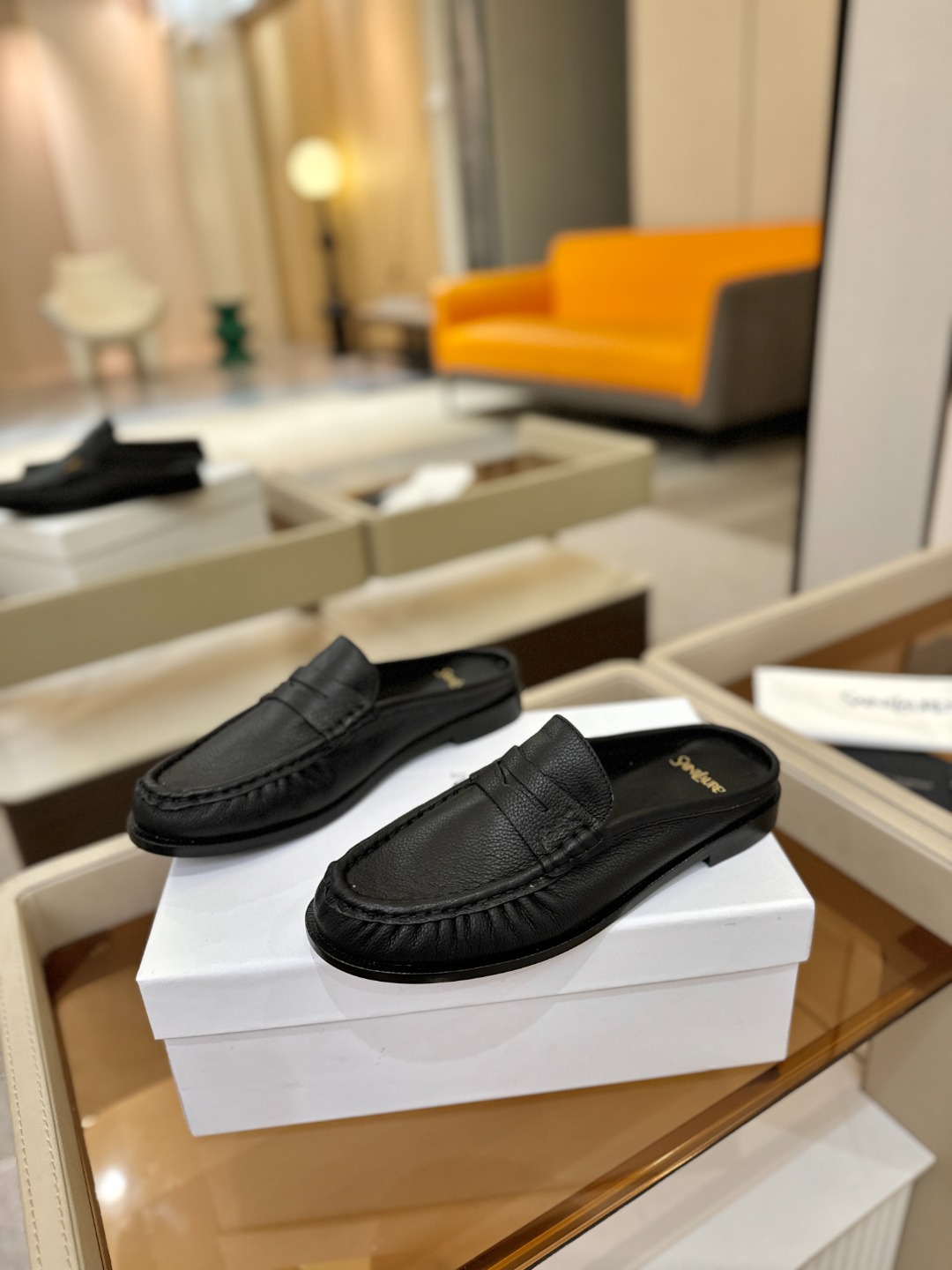 （情侣款） SAINT LAURENT圣罗兰新款褶皱乐福鞋系列🤝🤝YSL女孩的松弛感真的被狠狠拿捏 简直