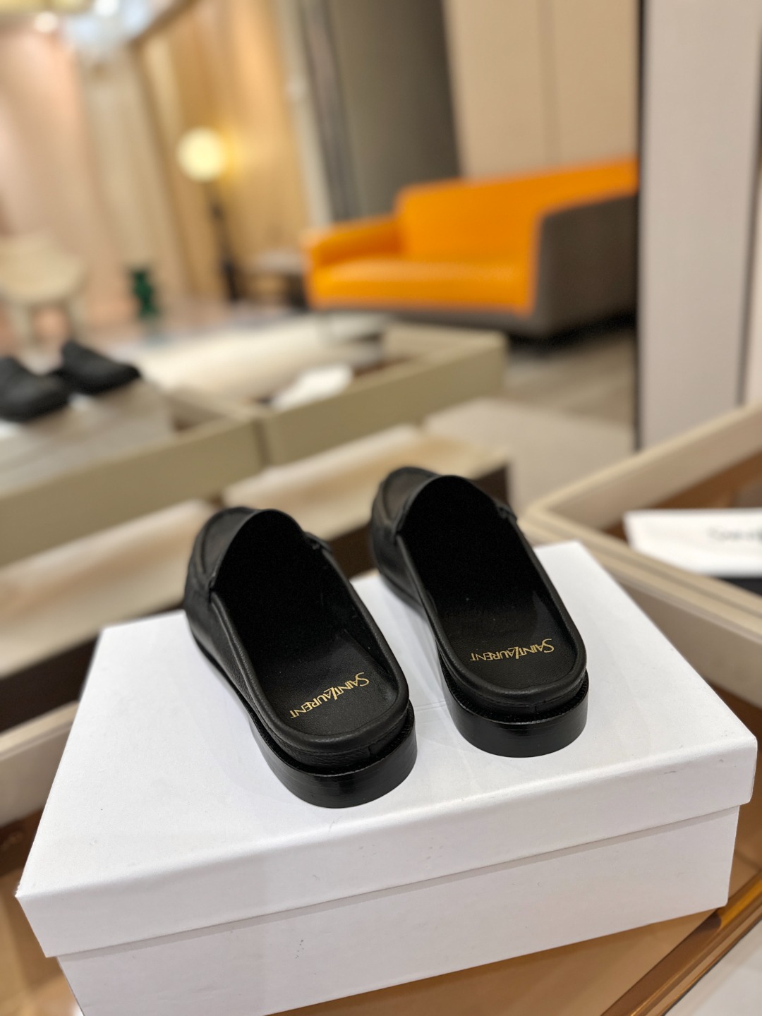 （情侣款） SAINT LAURENT圣罗兰新款褶皱乐福鞋系列🤝🤝YSL女孩的松弛感真的被狠狠拿捏 简直