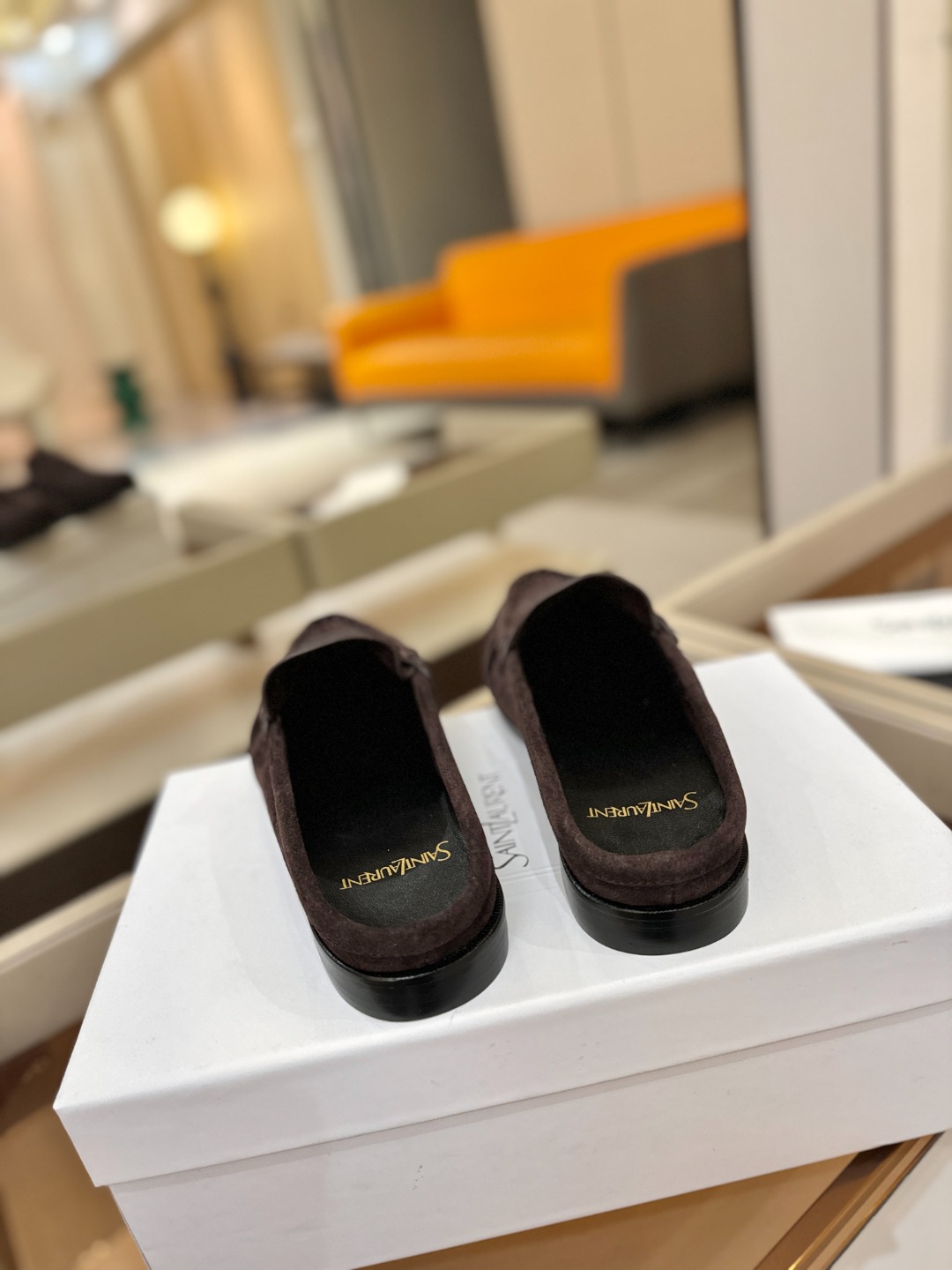 （情侣款） SAINT LAURENT圣罗兰新款褶皱乐福鞋系列🤝🤝YSL女孩的松弛感真的被狠狠拿捏 简直