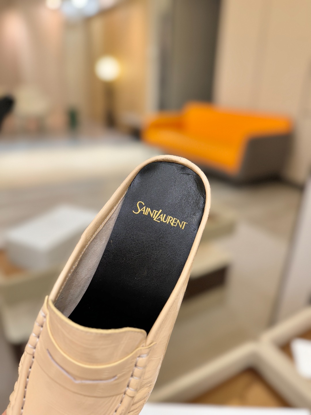 （情侣款） SAINT LAURENT圣罗兰新款褶皱乐福鞋系列🤝🤝YSL女孩的松弛感真的被狠狠拿捏 简直