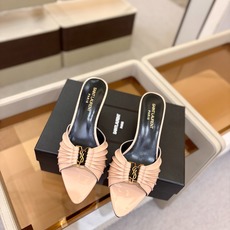 YSL「SAINT LAURENT*」 夏季新品 金属头优雅大气高跟凉鞋——————————全新春夏系列 YSL「SAINT LAURENT*」 夏季新品 金属头优雅大气高跟凉鞋——————————全新春夏系列