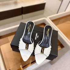 YSL「SAINT LAURENT*」 夏季新品 金属头优雅大气高跟凉鞋——————————全新春夏系列 YSL「SAINT LAURENT*」 夏季新品 金属头优雅大气高跟凉鞋——————————全新春夏系列