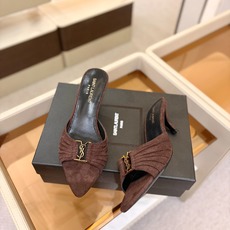YSL「SAINT LAURENT*」 夏季新品 金属头优雅大气高跟凉鞋——————————全新春夏系列 YSL「SAINT LAURENT*」 夏季新品 金属头优雅大气高跟凉鞋——————————全新春夏系列
