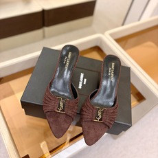 YSL「SAINT LAURENT*」 夏季新品 金属头优雅大气高跟凉鞋——————————全新春夏系列 YSL「SAINT LAURENT*」 夏季新品 金属头优雅大气高跟凉鞋——————————全新春夏系列