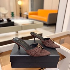 YSL「SAINT LAURENT*」 夏季新品 金属头优雅大气高跟凉鞋——————————全新春夏系列 YSL「SAINT LAURENT*」 夏季新品 金属头优雅大气高跟凉鞋——————————全新春夏系列