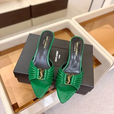 YSL「SAINT LAURENT*」 夏季新品 金属头优雅大气高跟凉鞋——————————全新春夏系列 YSL「SAINT LAURENT*」 夏季新品 金属头优雅大气高跟凉鞋——————————全新春夏系列