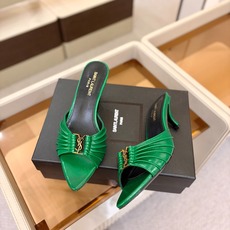 YSL「SAINT LAURENT*」 夏季新品 金属头优雅大气高跟凉鞋——————————全新春夏系列 YSL「SAINT LAURENT*」 夏季新品 金属头优雅大气高跟凉鞋——————————全新春夏系列