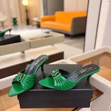 YSL「SAINT LAURENT*」 夏季新品 金属头优雅大气高跟凉鞋——————————全新春夏系列 YSL「SAINT LAURENT*」 夏季新品 金属头优雅大气高跟凉鞋——————————全新春夏系列
