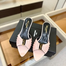 YSL「SAINT LAURENT*」 夏季新品 金属头优雅大气高跟凉鞋——————————全新春夏系列 YSL「SAINT LAURENT*」 夏季新品 金属头优雅大气高跟凉鞋——————————全新春夏系列