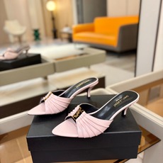 YSL「SAINT LAURENT*」 夏季新品 金属头优雅大气高跟凉鞋——————————全新春夏系列 YSL「SAINT LAURENT*」 夏季新品 金属头优雅大气高跟凉鞋——————————全新春夏系列