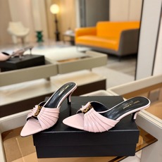 YSL「SAINT LAURENT*」 夏季新品 金属头优雅大气高跟凉鞋——————————全新春夏系列 YSL「SAINT LAURENT*」 夏季新品 金属头优雅大气高跟凉鞋——————————全新春夏系列