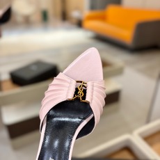 YSL「SAINT LAURENT*」 夏季新品 金属头优雅大气高跟凉鞋——————————全新春夏系列 YSL「SAINT LAURENT*」 夏季新品 金属头优雅大气高跟凉鞋——————————全新春夏系列
