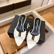YSL「SAINT LAURENT*」 夏季新品 金属头优雅大气高跟凉鞋——————————全新春夏系列 YSL「SAINT LAURENT*」 夏季新品 金属头优雅大气高跟凉鞋——————————全新春夏系列