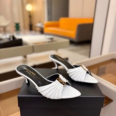 YSL「SAINT LAURENT*」 夏季新品 金属头优雅大气高跟凉鞋——————————全新春夏系列 YSL「SAINT LAURENT*」 夏季新品 金属头优雅大气高跟凉鞋——————————全新春夏系列