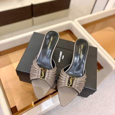 YSL「SAINT LAURENT*」 夏季新品 金属头优雅大气高跟凉鞋——————————全新春夏系列 YSL「SAINT LAURENT*」 夏季新品 金属头优雅大气高跟凉鞋——————————全新春夏系列