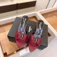 YSL「SAINT LAURENT*」 夏季新品 金属头优雅大气高跟凉鞋——————————全新春夏系列 YSL「SAINT LAURENT*」 夏季新品 金属头优雅大气高跟凉鞋——————————全新春夏系列