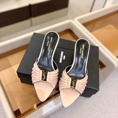 YSL「SAINT LAURENT*」 夏季新品 金属头优雅大气高跟凉鞋——————————全新春夏系列 YSL「SAINT LAURENT*」 夏季新品 金属头优雅大气高跟凉鞋——————————全新春夏系列