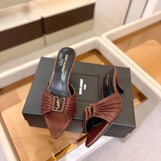 YSL「SAINT LAURENT*」 夏季新品 金属头优雅大气高跟凉鞋——————————全新春夏系列 YSL「SAINT LAURENT*」 夏季新品 金属头优雅大气高跟凉鞋——————————全新春夏系列