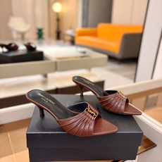 YSL「SAINT LAURENT*」 夏季新品 金属头优雅大气高跟凉鞋——————————全新春夏系列 YSL「SAINT LAURENT*」 夏季新品 金属头优雅大气高跟凉鞋——————————全新春夏系列