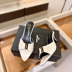 YSL「SAINT LAURENT*」 夏季新品 金属头优雅大气高跟凉鞋——————————全新春夏系列 YSL「SAINT LAURENT*」 夏季新品 金属头优雅大气高跟凉鞋——————————全新春夏系列