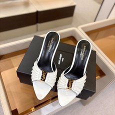 YSL「SAINT LAURENT*」 夏季新品 金属头优雅大气高跟凉鞋——————————全新春夏系列 YSL「SAINT LAURENT*」 夏季新品 金属头优雅大气高跟凉鞋——————————全新春夏系列