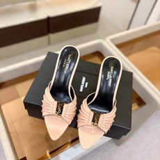 YSL「SAINT LAURENT*」 夏季新品 金属头优雅大气高跟凉鞋——————————全新春夏系列 YSL「SAINT LAURENT*」 夏季新品 金属头优雅大气高跟凉鞋——————————全新春夏系列