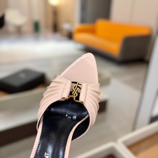 YSL「SAINT LAURENT*」 夏季新品 金属头优雅大气高跟凉鞋——————————全新春夏系列 YSL「SAINT LAURENT*」 夏季新品 金属头优雅大气高跟凉鞋——————————全新春夏系列