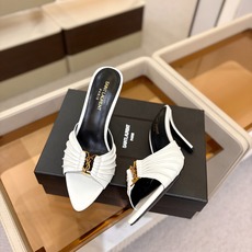 YSL「SAINT LAURENT*」 夏季新品 金属头优雅大气高跟凉鞋——————————全新春夏系列 YSL「SAINT LAURENT*」 夏季新品 金属头优雅大气高跟凉鞋——————————全新春夏系列