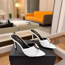 YSL「SAINT LAURENT*」 夏季新品 金属头优雅大气高跟凉鞋——————————全新春夏系列 YSL「SAINT LAURENT*」 夏季新品 金属头优雅大气高跟凉鞋——————————全新春夏系列