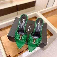 YSL「SAINT LAURENT*」 夏季新品 金属头优雅大气高跟凉鞋——————————全新春夏系列 YSL「SAINT LAURENT*」 夏季新品 金属头优雅大气高跟凉鞋——————————全新春夏系列