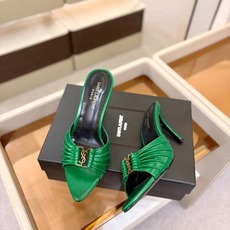 YSL「SAINT LAURENT*」 夏季新品 金属头优雅大气高跟凉鞋——————————全新春夏系列 YSL「SAINT LAURENT*」 夏季新品 金属头优雅大气高跟凉鞋——————————全新春夏系列
