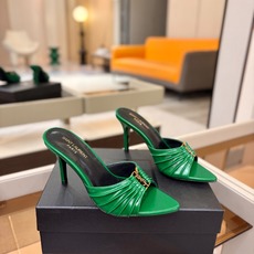 YSL「SAINT LAURENT*」 夏季新品 金属头优雅大气高跟凉鞋——————————全新春夏系列 YSL「SAINT LAURENT*」 夏季新品 金属头优雅大气高跟凉鞋——————————全新春夏系列
