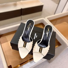 YSL「SAINT LAURENT*」 夏季新品 金属头优雅大气高跟凉鞋——————————全新春夏系列 YSL「SAINT LAURENT*」 夏季新品 金属头优雅大气高跟凉鞋——————————全新春夏系列