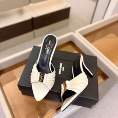YSL「SAINT LAURENT*」 夏季新品 金属头优雅大气高跟凉鞋——————————全新春夏系列 YSL「SAINT LAURENT*」 夏季新品 金属头优雅大气高跟凉鞋——————————全新春夏系列