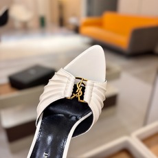 YSL「SAINT LAURENT*」 夏季新品 金属头优雅大气高跟凉鞋——————————全新春夏系列 YSL「SAINT LAURENT*」 夏季新品 金属头优雅大气高跟凉鞋——————————全新春夏系列