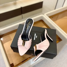 YSL「SAINT LAURENT*」 夏季新品 金属头优雅大气高跟凉鞋——————————全新春夏系列 YSL「SAINT LAURENT*」 夏季新品 金属头优雅大气高跟凉鞋——————————全新春夏系列