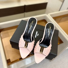 YSL「SAINT LAURENT*」 夏季新品 金属头优雅大气高跟凉鞋——————————全新春夏系列 YSL「SAINT LAURENT*」 夏季新品 金属头优雅大气高跟凉鞋——————————全新春夏系列