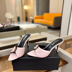 YSL「SAINT LAURENT*」 夏季新品 金属头优雅大气高跟凉鞋——————————全新春夏系列 YSL「SAINT LAURENT*」 夏季新品 金属头优雅大气高跟凉鞋——————————全新春夏系列